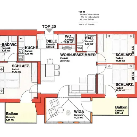 Apartman Panorama Das.schiller *
